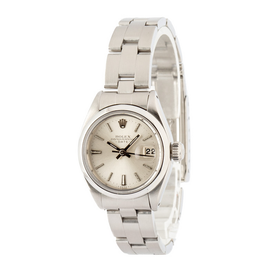 Rolex Ladies Date 6916 Silver Dial