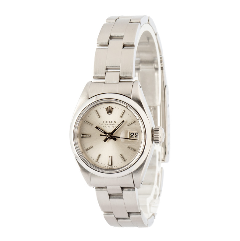 Rolex Ladies Date 6916 Silver Dial